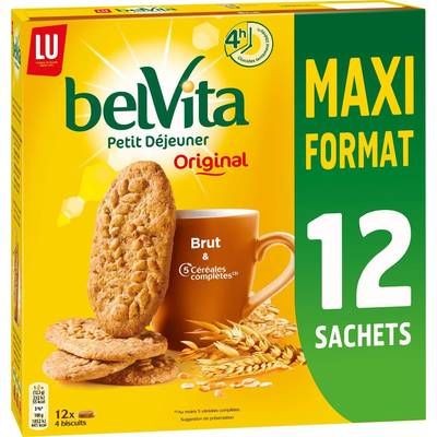 Belvita Biscuit Petit Déjener Blé Brut, 600g