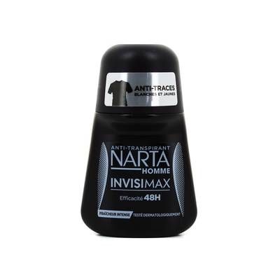 Narta Homme Déodorant bille Invisimax 48H, 50ml