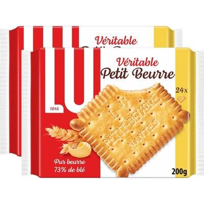 Lu Véritable petit beurre, Lot de 2x200g