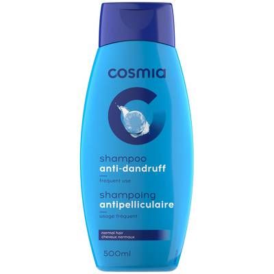 COSMIA Shampooing antipelliculaire cheveux normaux, 500ml