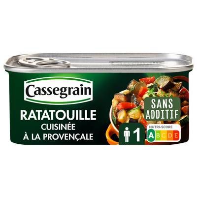 Cassegrain Ratatouille cuisinée à la provençale, 185g