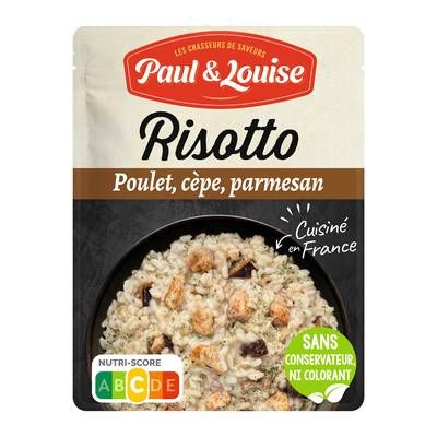 Paul & Louise Risotto Poulet Cèpes Parmesan, 300g