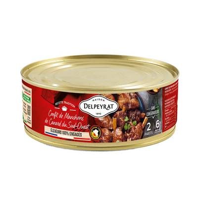 Delpeyrat Confits de manchons de Canard du Sud Ouest IGP, 775g