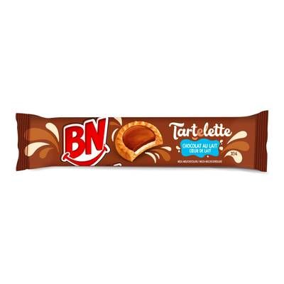 BN Tartelette Chocolat au Lait et Fourrée à la Crème, 100g