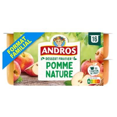 Andros Pomme nature, 16x100g