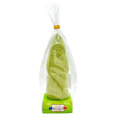 FORTWENGER Père Noël Dubaï Style Chocolat Blanc Pistache, 100g