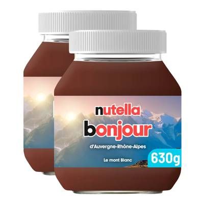 Nutella Pâte à Tartiner, Lot de 2x630g