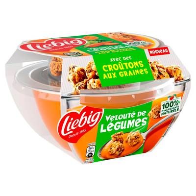 Liebig Soupe Velouté de Légumes et Toppings, 32 cl