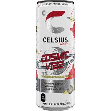 Celsius Boisson énergisante pétillante - Saveur fruitée, 35,5cl