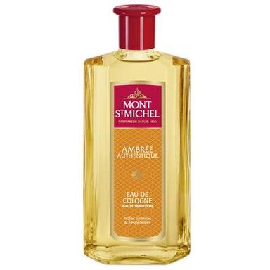 Mont St Michel Eau de cologne ambrée authentique, 500ml