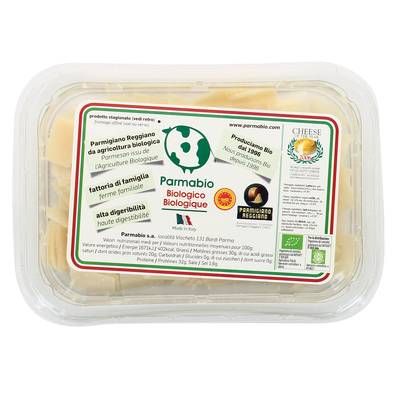 ParmaBio Parmigiano Reggiano bio en copeaux, 80g