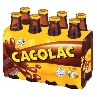 Cacolac Boisson lactée au chocolat, 8x20cl