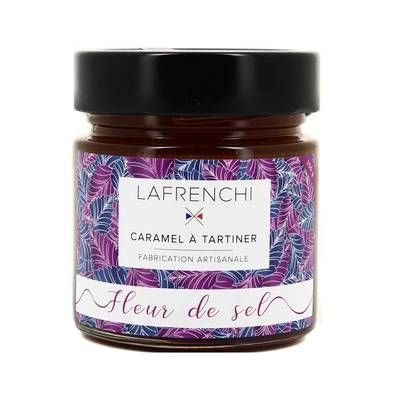 La Frenchi Caramel à tartiner Fleur de sel, 250g