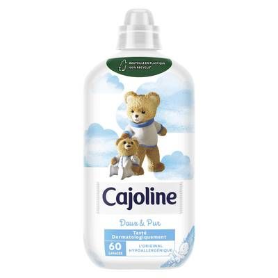 Cajoline Adoucissant Hypoallergénique Doux & Pur, 1,38L