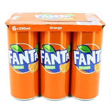 Fanta Orange, 6x33cl
