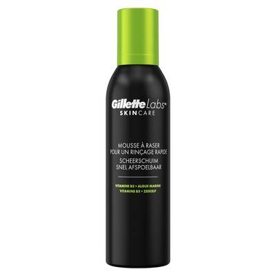 Gillette Labs Mousse À Raser Rinçage Rapide, 240ml