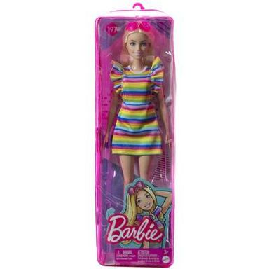 Barbie - Mattel Poupée Barbie Fashionista Arc-En-Ciel - HJR96