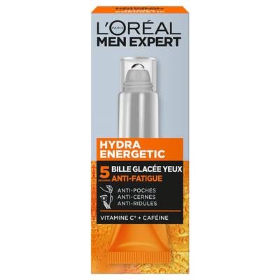 L'Oréal Hydra Energetic Bille Glacée Yeux Men Expert, 10ml