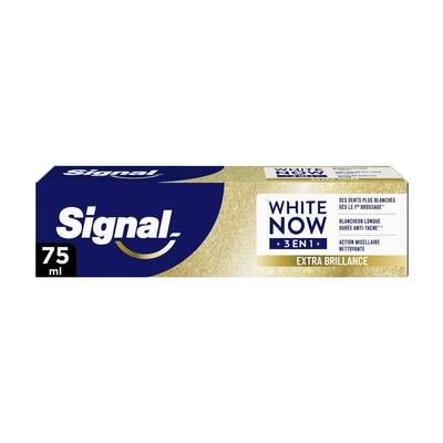 Signal Dentifrice White Now 3 en 1 - Hello Glow, 75ml