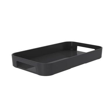 Zak Designs Plateau rectangulaire Petit noir, 33 x 26 cm