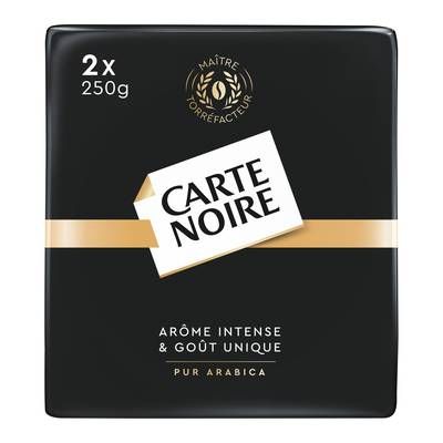 Carte Noire Café moulu Classique 100% arabica, 2x250g