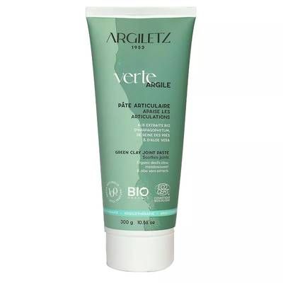 Argiletz Pâte articulaire apaisante certifiée Bio à l'Argile Verte, 300g