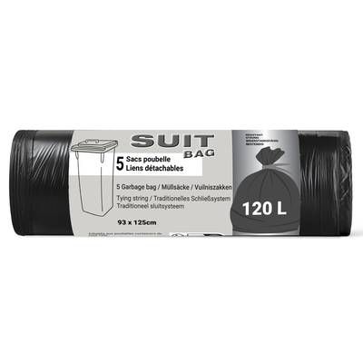 Suit Sac poubelle Container, 5x120L
