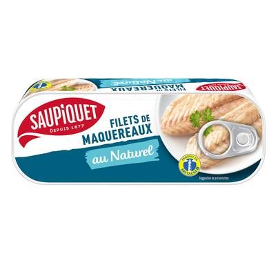 Saupiquet Filets de Maquereaux au Naturel, 95g
