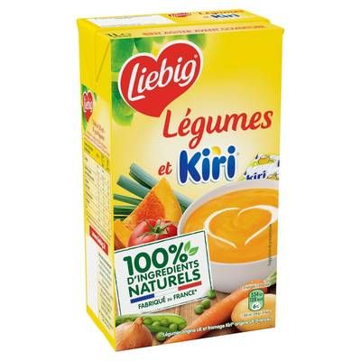 Liebig Soupe Légumes et Kiri, 1L