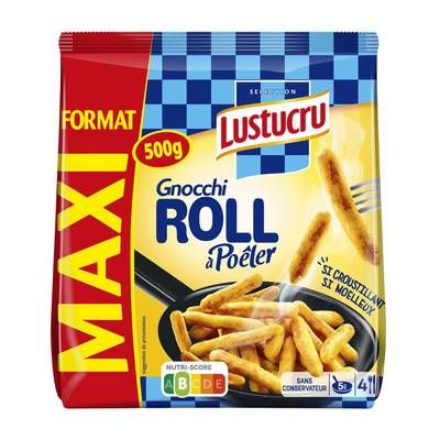 Lustucru Gnocchi Roll à Poêler Maxi, 500g
