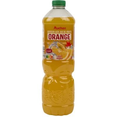 Auchan Boisson au jus d'orange, 2L