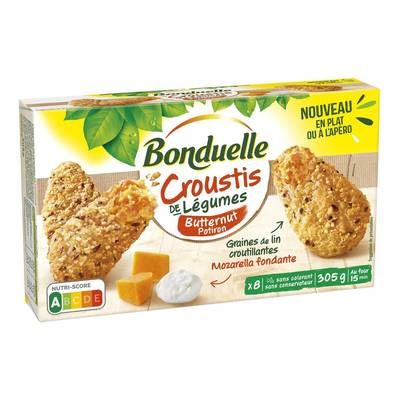 Bonduelle Croustis Butternut,  Potiron et Mozzarella, 305g