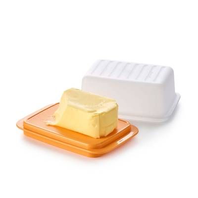 Tupperware Beurrier Orange / Saumon, 1 pièce