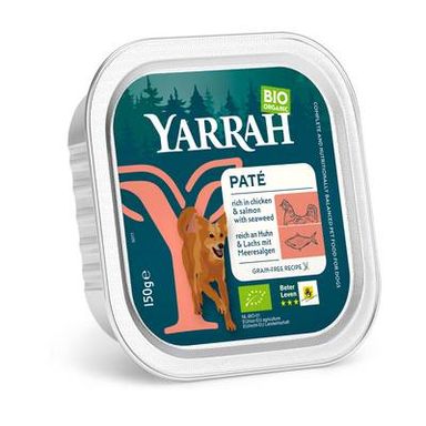 Yarrah Bouchées bio maquereau pour chat adulte, 100g