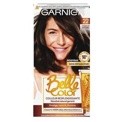 Garnier Coloration Belle Color, N°22 Châtain