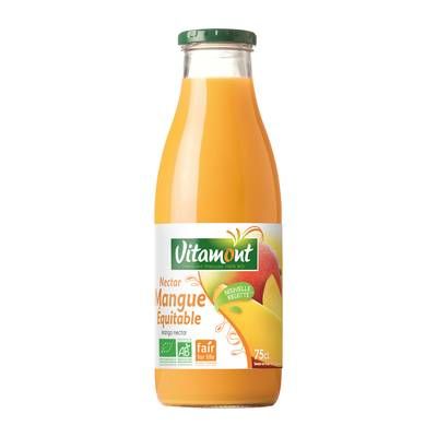 Vitamont Nectar de mangue Bio et Equitable, 75cl