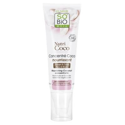 SO'BIO ETIC Concentré Coco nourrissant, Visage & Corps, 125ml