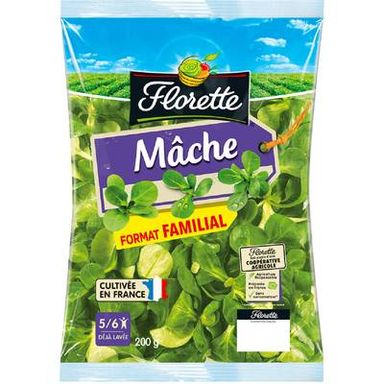 Florette Mâche Format Familial, 200g