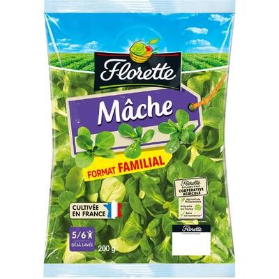Florette Mâche Format Familial, 200g