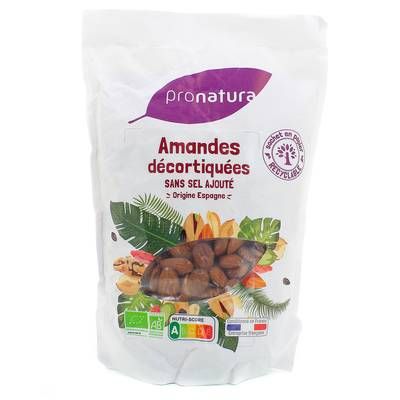 Pronatura Amandes Décortiqués Bio, 1kg