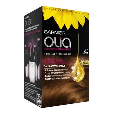 Garnier - Olia Coloration cheveux Miel doré 6.3, 216g