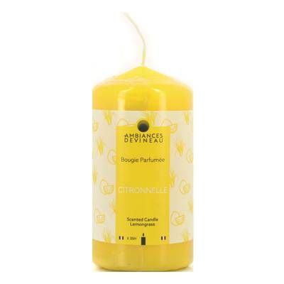 Ambiances Devineau Bougie cylindrique Citronnelle