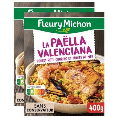 Fleury Michon Paëlla Valenciana, Lot de 2x400g
