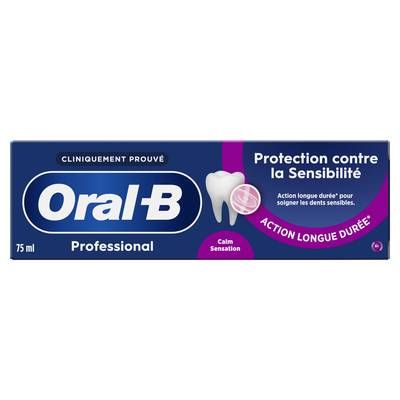 Oral B Dentifrice Professional Protection Sensibilité, 75ml