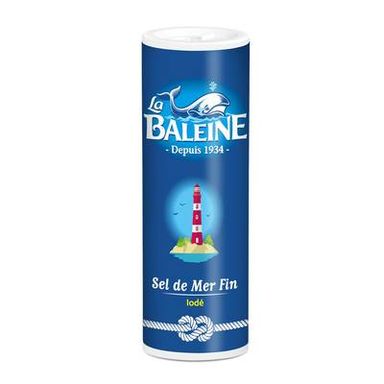 La Baleine Sel de Mer Fin Iodé, 250g