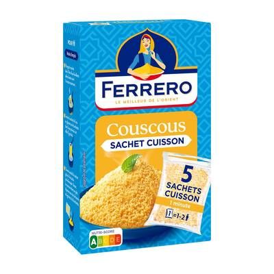 Ferrero Couscous moyen sachet cuisson, 5x100g