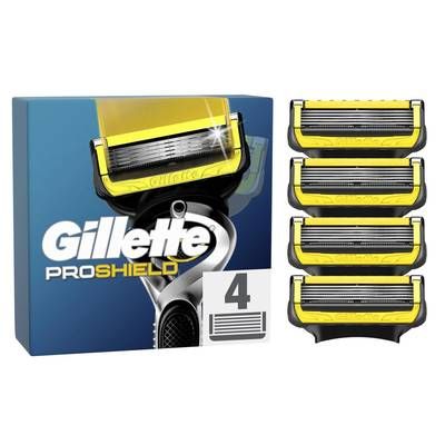Gillette Proshield Lames de rasoir Proshield, 4 lames
