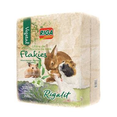 Riga Litière floconnée parfumée, 1kg