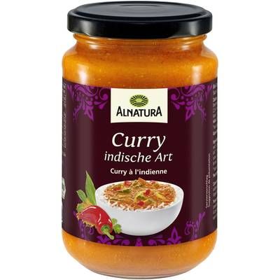 Alnatura Sauce Curry Indien Bio, 325g