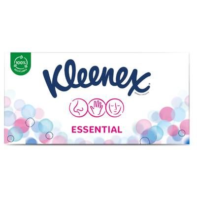 Kleenex Boite de mouchoir essentiel x72, 72  mouchoirs